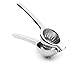 Chef's Star Lemon Squeezer Stainless Steel Citrus Juicer - Large Fruit Squeezer for Drinks - Rust-proof Juice Press, Non-Slip Manual Hand Juicer, Ideal for Juicing Lemons, Limes, Small Oranges