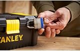 Stanley STST1-75514 Essential Toolbox with Plastic Latches Black Yellow view 10