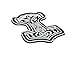 M-Tac Mjolnir Viking 3D PVC Morale Patches Military Tactical Army Morale (White)