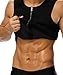 YFMAYI Dad Gifts Mens Body Shapers Vest Slimming Sweat Tummy Fat Burner Tank Top Workout Shirt for Weight Loss Father's Day Gifts