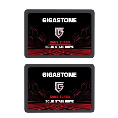 Gigastone 512GB Game Turbo SSD 2.5" SATA Internal Disk