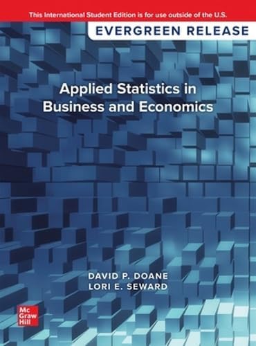 ISE Applied Statistics in Business and Economics: David Doane