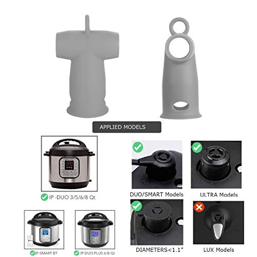 image for Silicone Steam Release Diverter Compatible with Instant Pot Accessorie