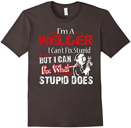 Men's I Am A Welder T shirt - I Can Weld Shirts Medium Asphalt