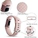 Wepro Bands Replacement Compatible Fitbit Charge 3 for Women Men Small, 3 Pack Sports Watch Band Strap Waterproof Wristband for Fitbit Charge 3 & Charge 3 SE Tracker, Pink Sand, Cream Yellow, Aqua