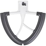 Gvode Flex Edge Beater for KitchenAid Tilt-Head Stand Mixer 4.5 and 5 Quart -Coated Metal Flat Beater with Flexible Silicone Edge