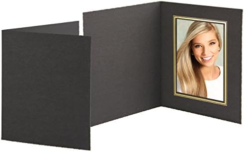 Tyndell Black T-50 Photo Folder 4x6 (50 Pack)