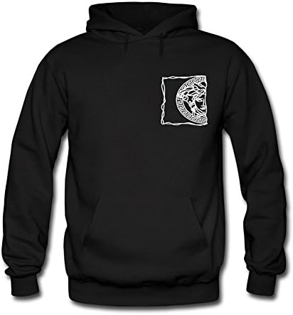Versace Mens Printed Pullover Hoodies