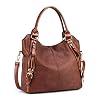 Plambag-Women-Tote-Bag-Handbags-Hobo-Shoulder-Bag-Faux-Leather-Purse