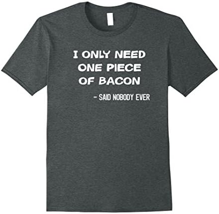 Mens Funny Keto On Diet T-Shirt - High Fat Low Carb Bacon Lovers Medium Dark Heather