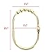 2 Lb. Depot Wide Shower Curtain Rings - Set of 12 Easy Glide Rollers with Decorative Gold Finish - Stainless Steel Shower Hooks for Straight and Curved Rods - Decorative and Durable for Any Bathroom