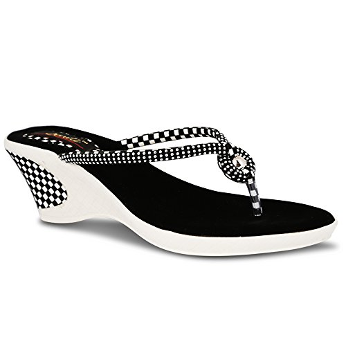 Denill Wedge Heel Fashion Sandal for Women's & Girl's 4 Denill Wedge Heel Fashion Sandal for Women's & Girl's - Image 4