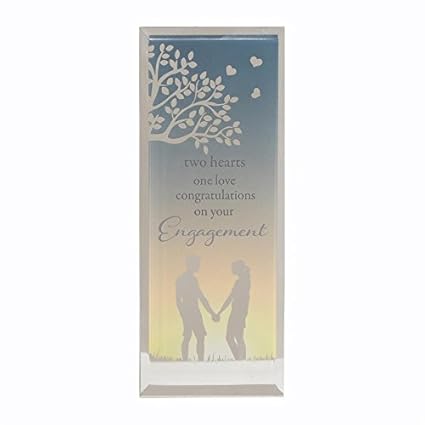 Reflections Of The Heart Mirror Glass Standing Plaque Gift