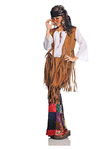 Underwraps Costumes Women's Retro Hippie Costume - Peace Out