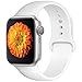 Misker Sport Band Compatible with Apple Watch 42mm 38mm, Soft Silicone Strap Replacement Wristbands Compatible with iwatch Sport Series 3/2/1 Sports and Edition