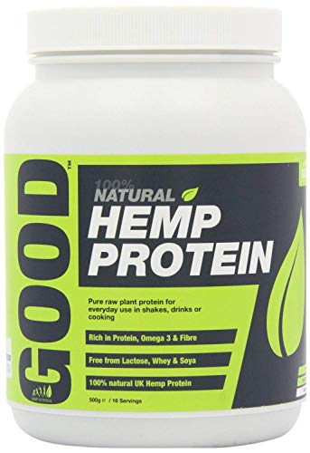 Good Hemp Protein Powder Natural 500g (Pack of 4)