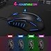 Pictek RGB Gaming Keyboard and Mouse Combo(Mouse Pad Included), Wired LED RGB Backlit with 8 Multimedia Keys Wrist Rest, 25 Keys Anti-Ghosting, 6 Buttons Ergonomic USB Mouse Gaming Mice with 3200 DPIthumb 4