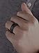 Egnaro Inner Arc Ergonomic Breathable Design, Silicone Rings Mens with Half Sizes, 1/4/5/6/7 Rubber Wedding Bands, 10mm Wide-2.5mm Thick