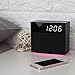 WITTI - BEDDI Style | App Enabled Smart Alarm Clock with Bluetooth Speaker & USB Charging Station