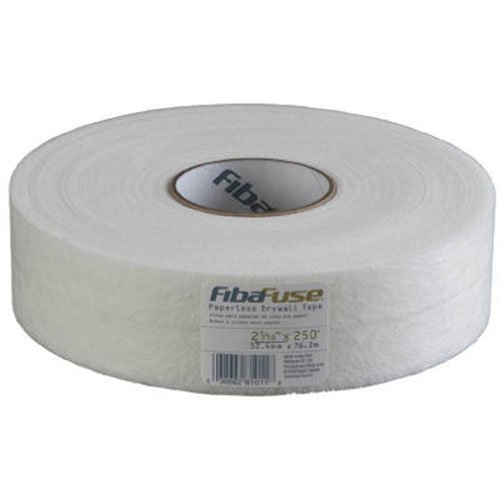 FibaFuse  FDW8201-U 2-1/16-Inch by 250-Feet Paperless Drywall Tape, White