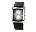Armitron Men's 33mm Crystal Accent Black Leather Strap Dress Watch