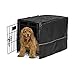 MidWest Homes for Pets Dog Crate Cover, Privacy Dog Crate Cover Fits Midwest Dog Crates, Crate Cover Only, Machine Wash & Dry, Black, 30-Inch