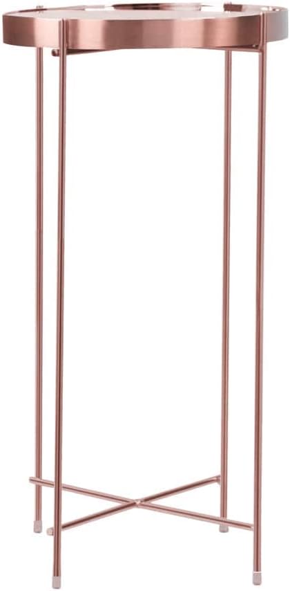 Atlantic Ritz Side Table Tall Rose Gold