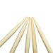 Mohy Marshmallow S'mores Roasting Sticks 36 Inch Long 5mm Thick Heavy Duty, 110 Pieces. Disposable Wooden Skewers w/Portable Cloth Bag, Perfect for Fire Pit Hot Dog Sausage Decoration, Safe for Kids