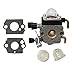 Poweka Replace Zama Carburetor Primer Bulb  Carb Gasket For STIHL FS38 FS45 FS46 FS55C FS55R KM55 HL45 C1Q-S71 C1Q-S97 A C1Q-S143 C1Q-S153 C1Q-S186 C1Q-S18