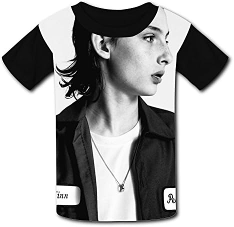 Youujihus Stranger-Finn 3D Print Youth T-Shirts Crew Neck Kids Tees