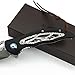 ALBATROSS HGDK009 Ball Bearing Assisted Quick Opening Damascus Folding Pocket Knife -Gift Box/Collections