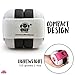 Ems for Kids BABY Earmuffs - White with White. Made in The U.S.A! The Original and ONLY Earmuffs Designed specifically for Babies Since 2009!