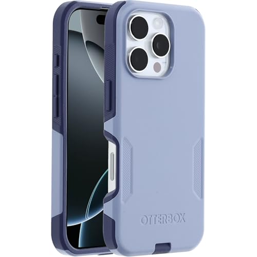 OtterBox Commuter Series MagSafe Hülle für iPhone 16 Pro Max, sturzsicher, schützende Hülle, 3X getestet nach Militärstandard, Lila