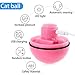 CHERRYLIFE Smart Interactive Cat Toy - 2019 Newest USB Rechargeable Cat Toy Ball, 360 Degree Self Rotating with Built-in Led Light,More Exercise for Your Kitty