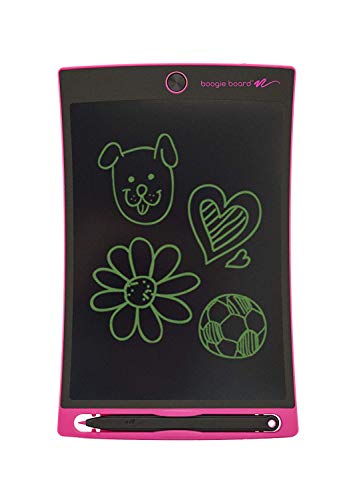 Boogie Board Jot 8.5 LCD Writing Tablet | Smart Paper for Drawing & Note Taking | Includes Pink eWriter & Stylus Pen