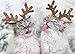 Avanti Press Avanti 10-Count Christmas Cards, Reindeer Cats Catching Snowflakes (701732)