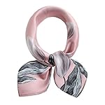 100% Small Square Pure Mulberry Silk Scarf -21'' x 21''- Lightweight Neckerchief -Digital Printed Solid Color Headscarf 100% Small Square Pure Mulberry Silk Scarf -21'' x 21''- Lightweight Neckerchief -Digital Printed Solid Color Headscarf