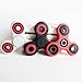 Merktor Tri-Spinner Fidget Toy With Premium Hybrid Ceramic Bearing - durable High Performance Bearing for Killing Time (black)