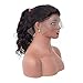ISEE Hair 180% Density 10A Brazilian Body Wave Lace Front Wigs Human Hair Glueless Lace Front Human Hair Wigs For Women Black Pre Plucked Unprocessed Virgin Brazilian Hair Wig (24'')