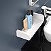 LAIGOO Adhesive Floating Shelf Wall Shelf Non-Drilling, U Bathroom Organizer Display Picture Ledge Shelf for Home Decor/Kitchen/Bathroom Storage-LPM02(M)