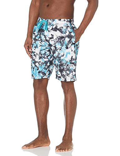 Kanu Surf mens Mirage (Regular & Extended Sizes) fashion swim trunks, Seafoam B…
