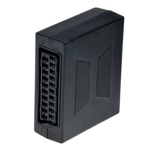 Kmise A7106 Scart Coupler Joiner F to F Adapter Extension Cable,C3058 - Thumbnail 2