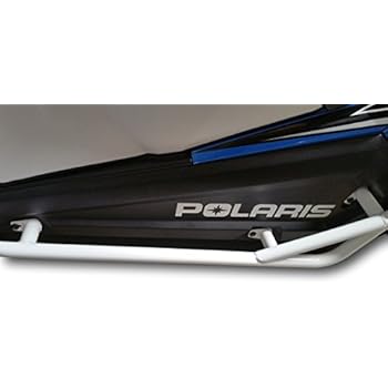 Polaris RZR 900 Trail, 900S, 1000S, XP1000, Turbo, UTVGiant Nerf Bars Rock Sliders - White Color