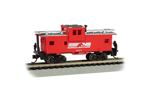 Bachmann 36' Wide Vision Caboose-Norfolk Southern #X501 N Scale, Prototypical Red