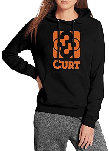 Women's CURT-Logo- Fleece Hooded Sweatshirt