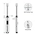 Candle Lighter, CHETONE Electric Rechargeable Utility Long Lighters Windproof Flameless with USB Charging Cable for Candles Grill Campfire BBQ Fireplace Kitchen Outdoor Camping Barbecue Fire