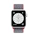 Vati Watch Sport Loop Band, Hook & Loop Fastener Adjustable Closure Wrist Strap Lightweight Breathable Nylon Replacement Band for Apple Watch Nike+, Series 3/2/1, Sport, Edition (38MM, Electric Pink)