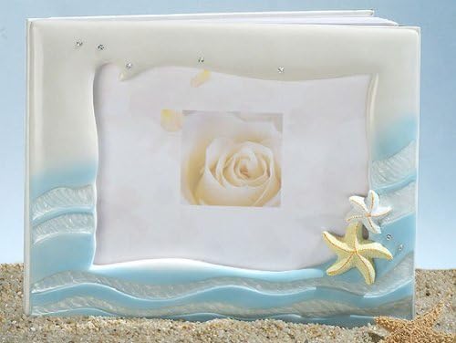Starfish Beach Theme Guest Book by Cassiani