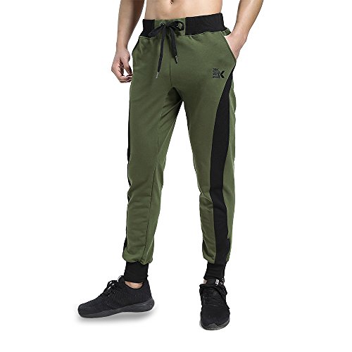 Broki Mens Gym Workout Running Jogging Mesh Trousers Pants with Pockets