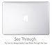 UESWILL Matte Hard Shell Case Cover Compatible with MacBook Pro (Retina, 13 inch, Early 2015/2014/2013/Late 2012), Model A1502/A1425, No CD-ROM, No USB-C, Clear